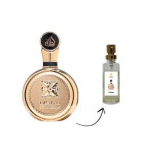 Decant Lattafa Fakhar Gold Extrait EDP