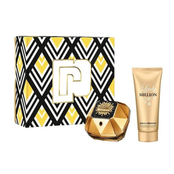 Kit Lady Million Fabulous - perfume 80ml + creme 180ml - Paco Rabanne