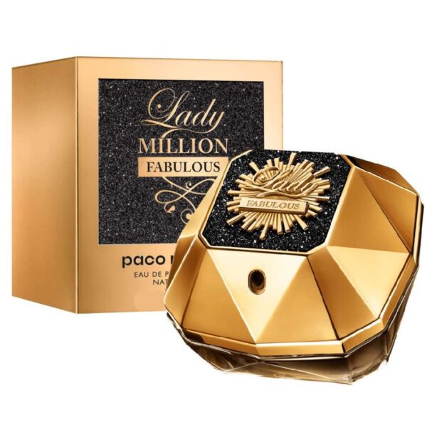 Kit Lady Million Fabulous - perfume 80ml + creme 180ml - Paco Rabanne - Imagem 2