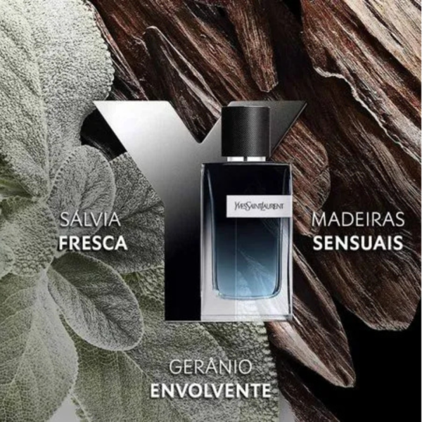 Y Yves Saint Laurent Kit - Perfume Masculino EDP + Spray de viagem Kit - Imagem 4