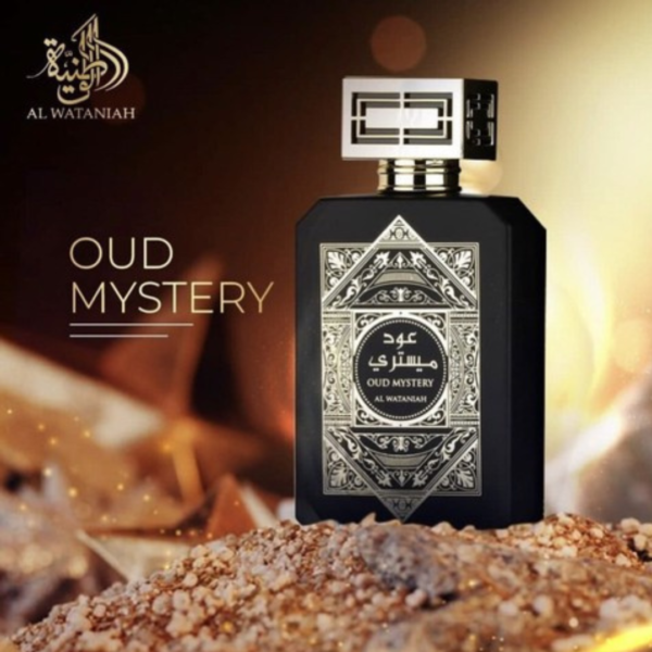 Oud Mystery Eau de Parfum Al Wataniah 100ML - Imagem 3
