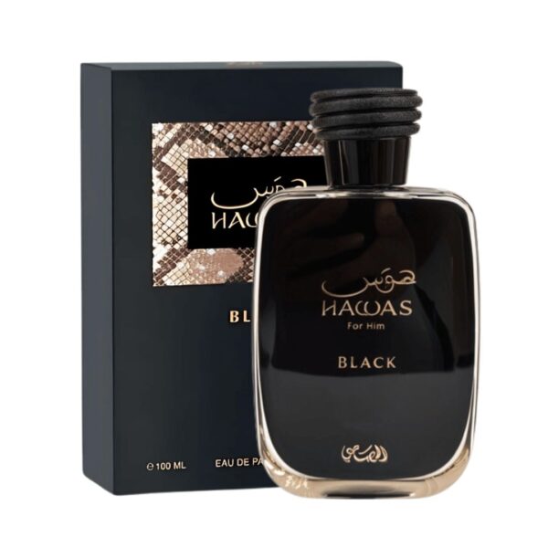 Decant Hawas Black Rasasi edp - Imagem 2