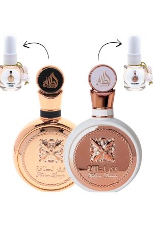 Combo Lattafa Fakhar Rose e Gold - Decant