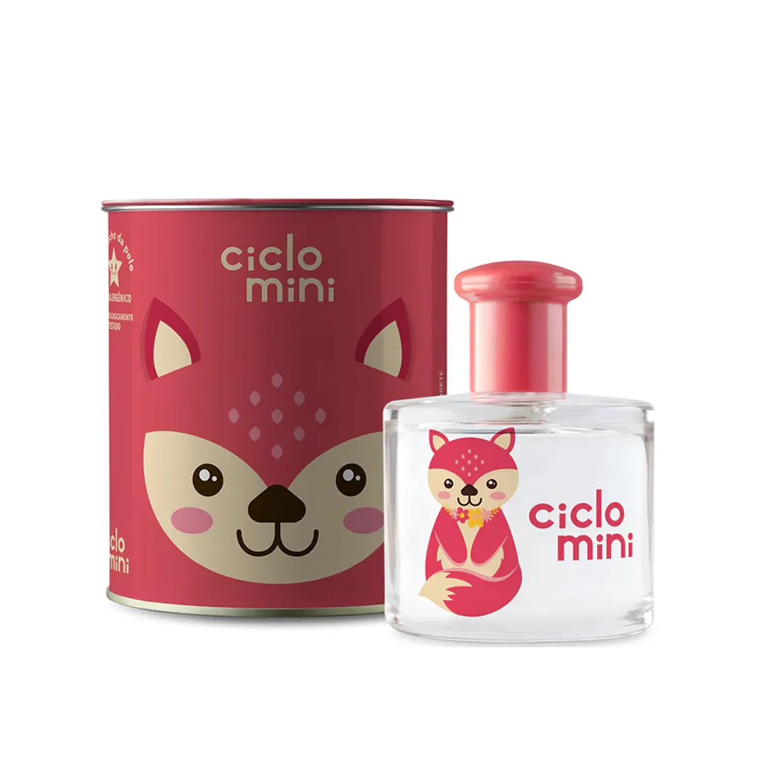 Água de Colônia Raposete Ciclo Mini Infantil 100ml