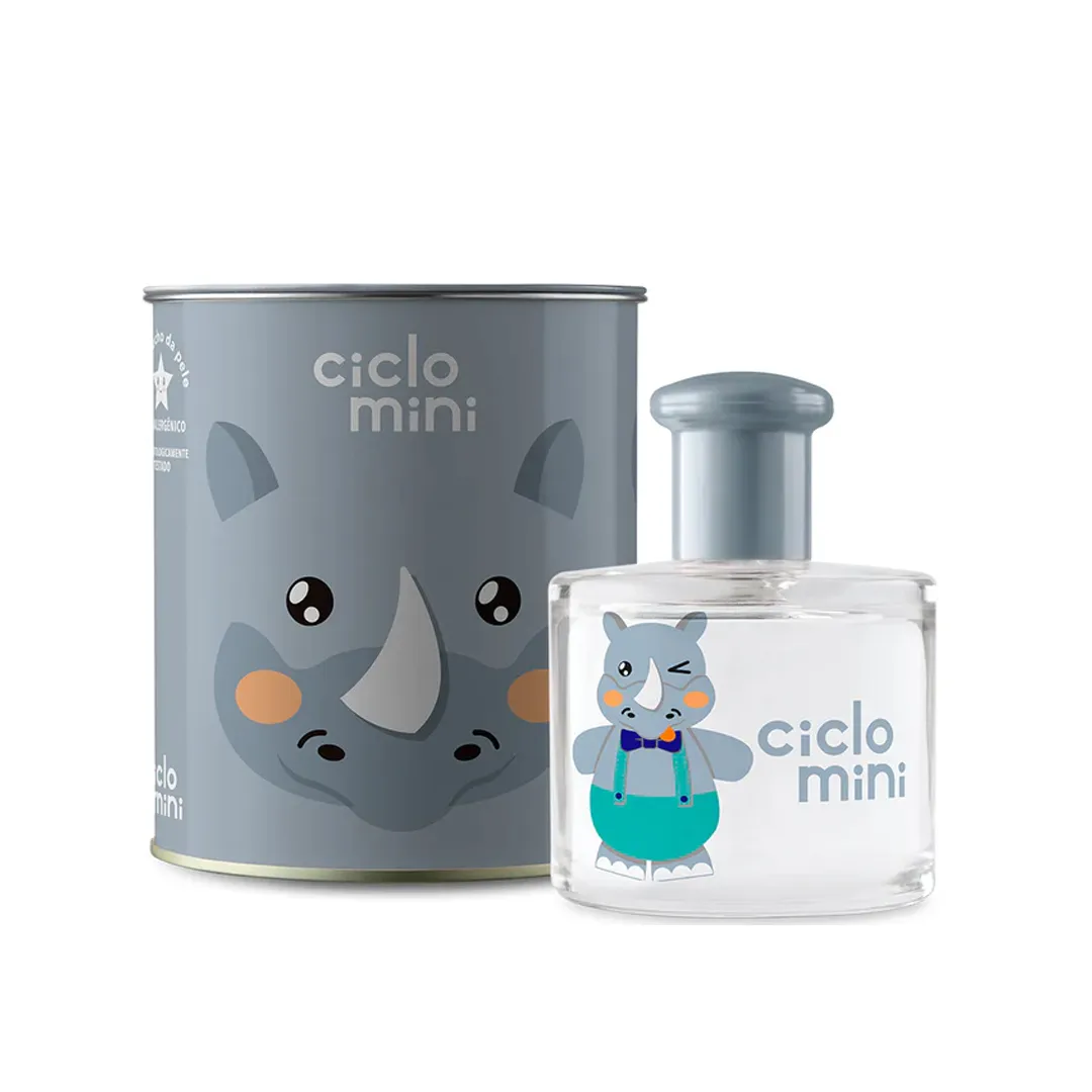 Água de Colônia Rino Ciclo Mini Infantil 100ml