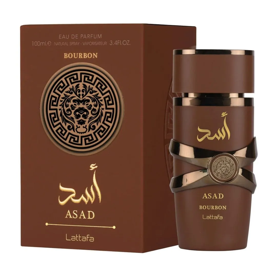 Asad Bourbon Lattafa Eua de Parfum 100ml - Imagem 2
