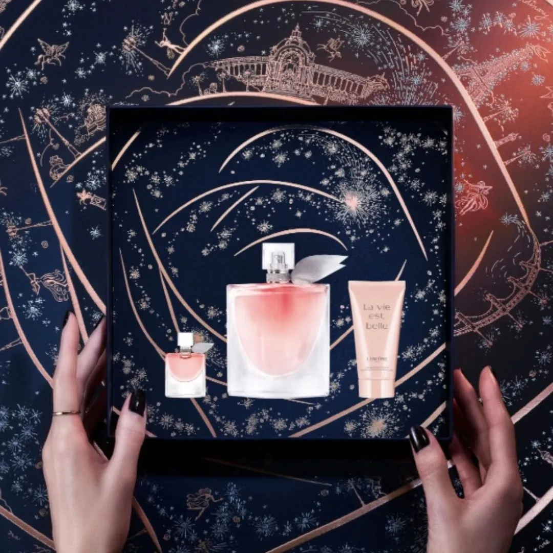 Kit La Vie Est Belle Lâncome Feminino - 3 Peças (Perfume 100ml + miniatura 4ml + hidratante 50ml) - Imagem 4