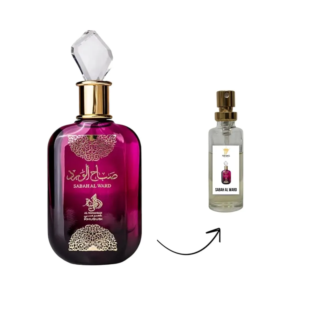 Decant Sabah Al Ward Al Wataniah Eau De Parfum