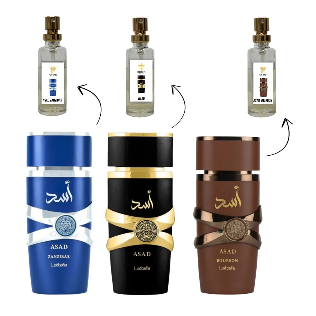 Combo, Asad, Asad Bourbon, Asad Zanzibar