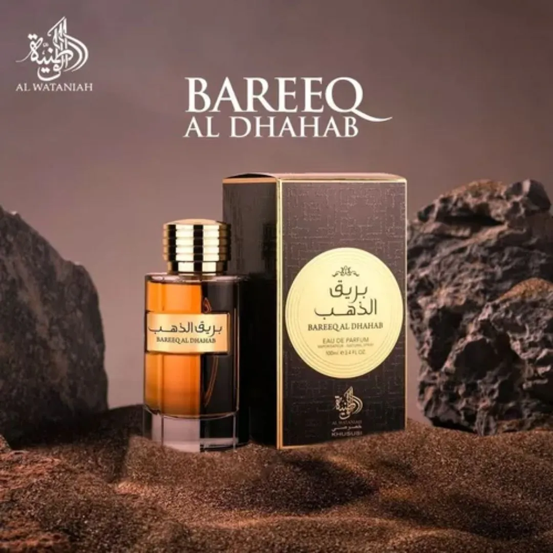 Bareeq Al Dhahab Al Wataniah Eau de Parfum 100ml - Imagem 4