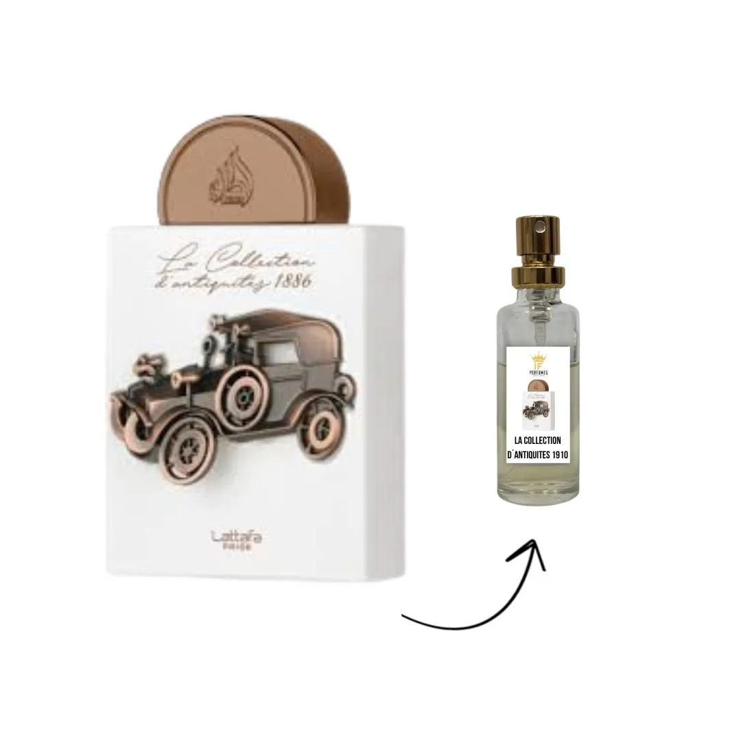 Decant La Collection D'antiquités 1910 Lattafa Eua de Parfum