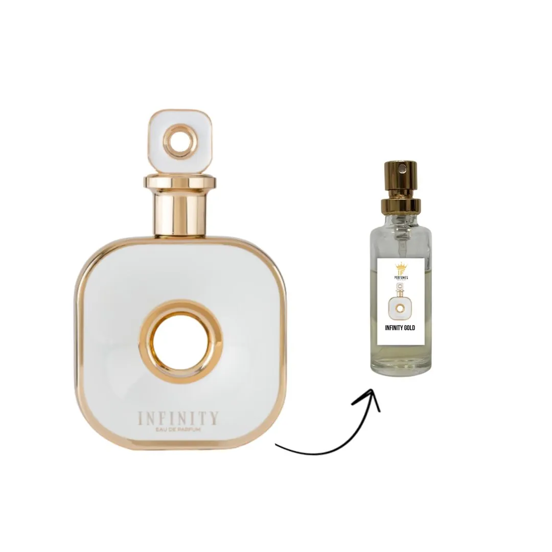 Decant infinity gold armaf