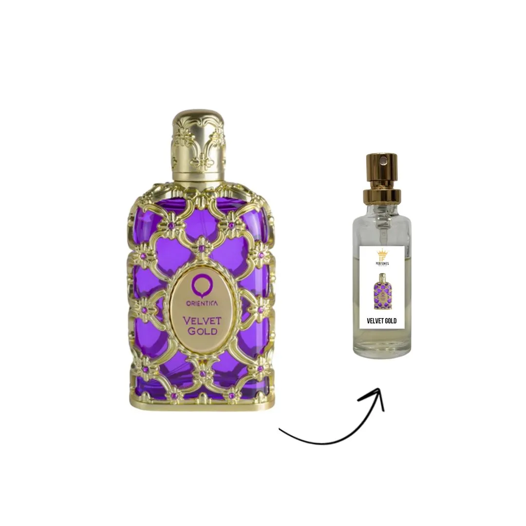 Decant Royal Orientica Velvet Gold