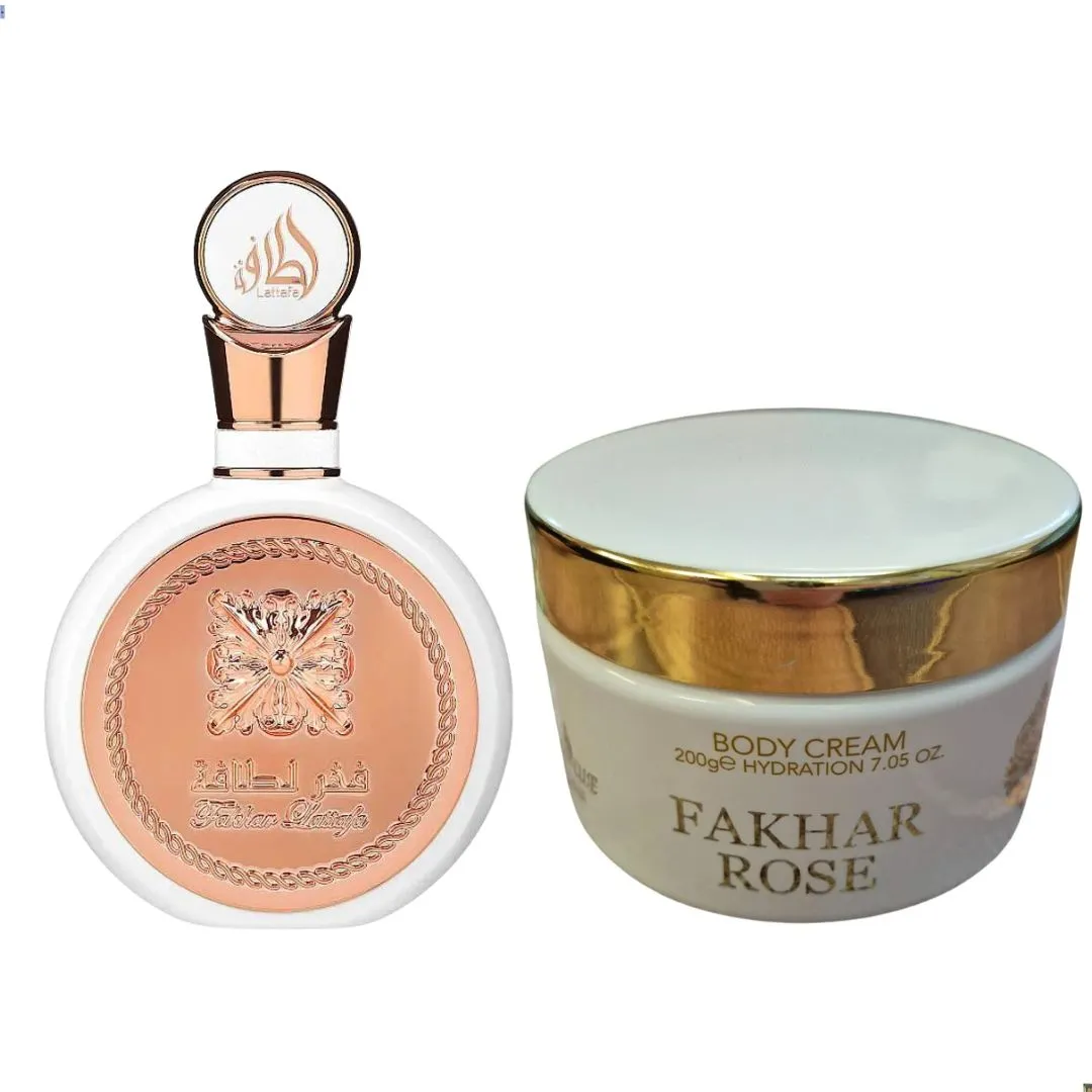 Combo - Fakhar Rose e pasta fakhar rose isabele la belle