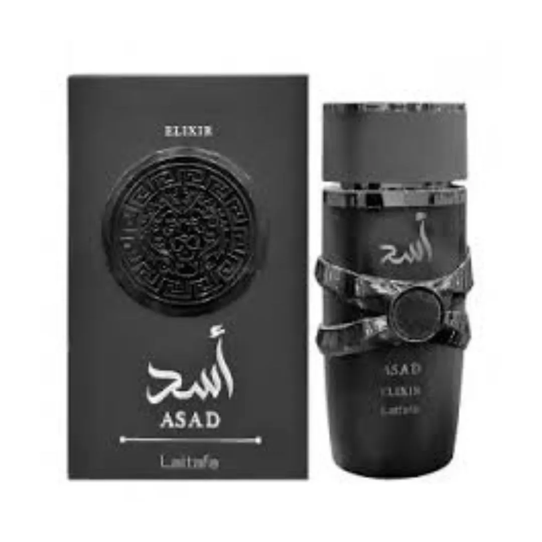 Asad Elixir Lattafa Eua de Parfum 100ml - Imagem 2