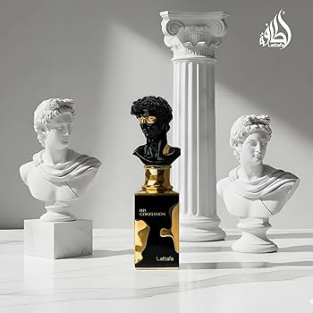 His Confession Lattafa Eau de Parfum 100ML - Imagem 4