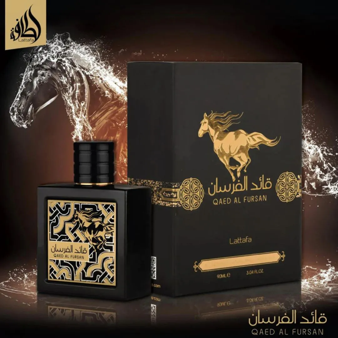 Qaed Al Fursan Lattafa Eau de Parfum 90ml - Imagem 3