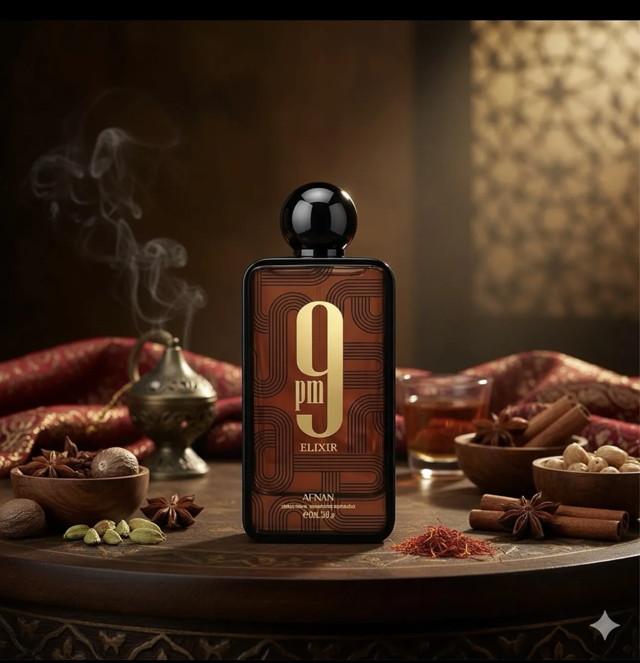 9PM Elixir Parfum Intense Afnan 100ml - Imagem 4
