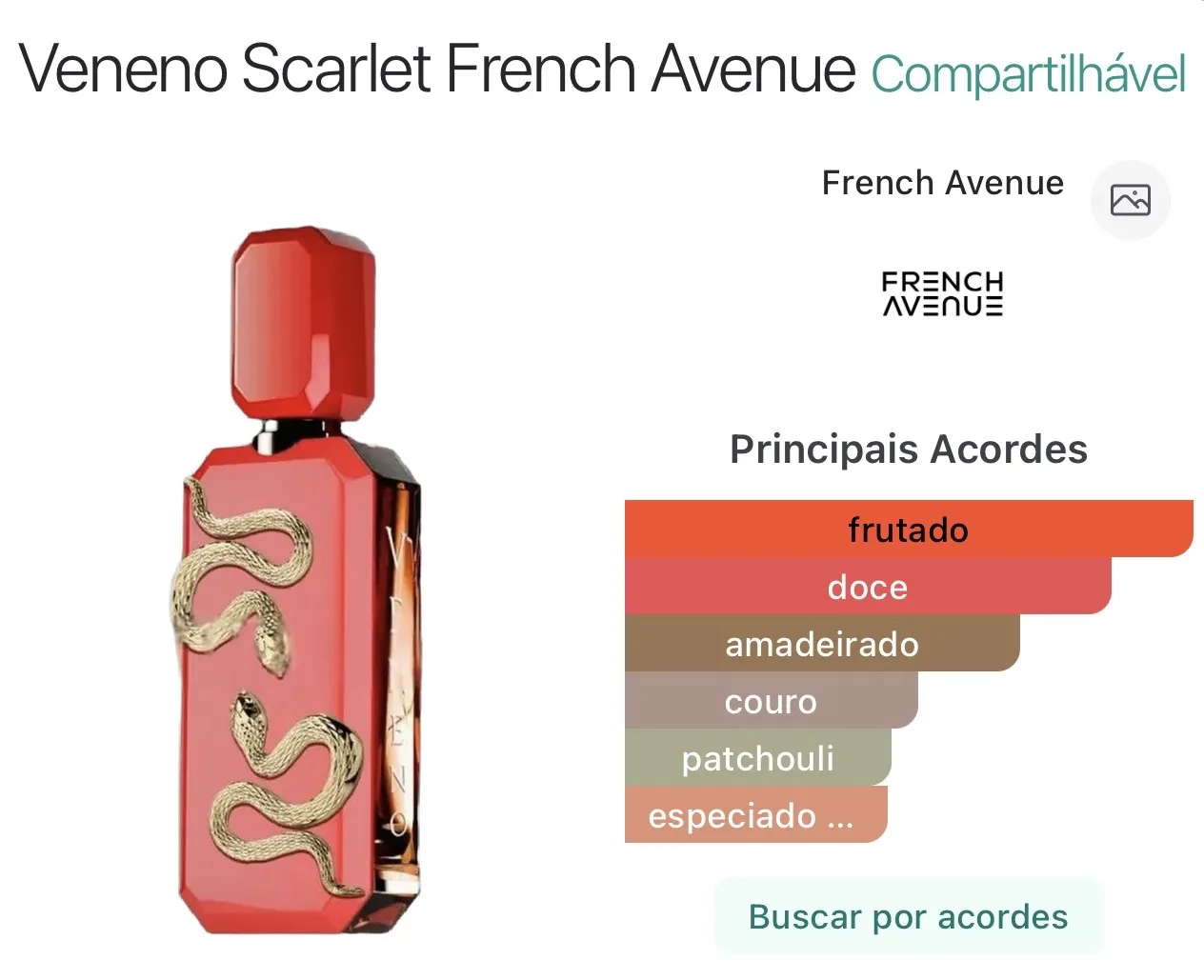 Decant Veneno Scarlet Edp - Imagem 2