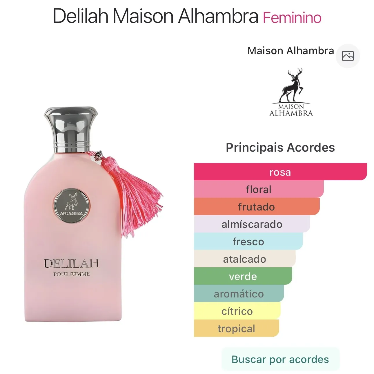 Decant Delilah Pour Femme Edp - Imagem 2