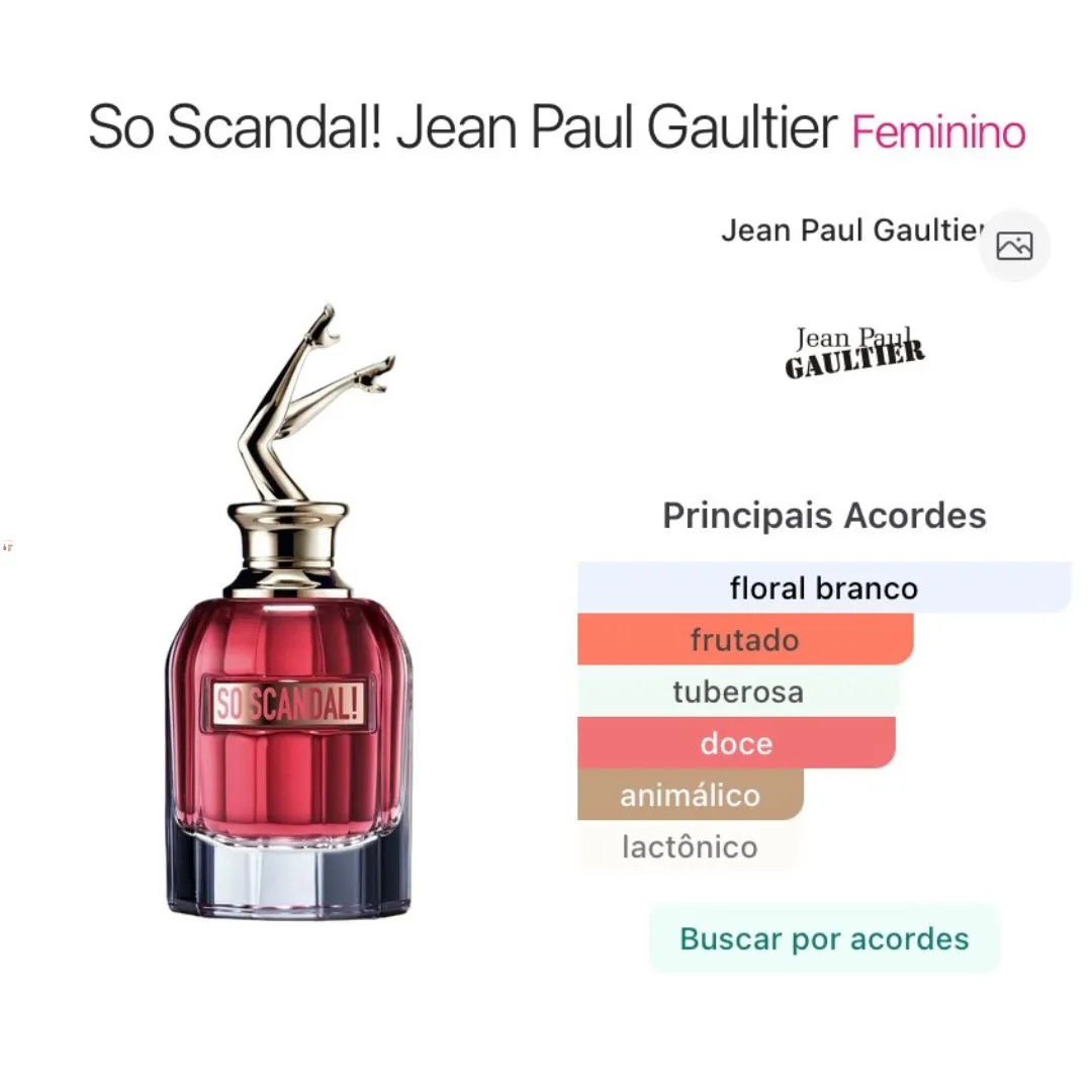 Decant - So Scandal Jean Paul Gaultier - Imagem 2