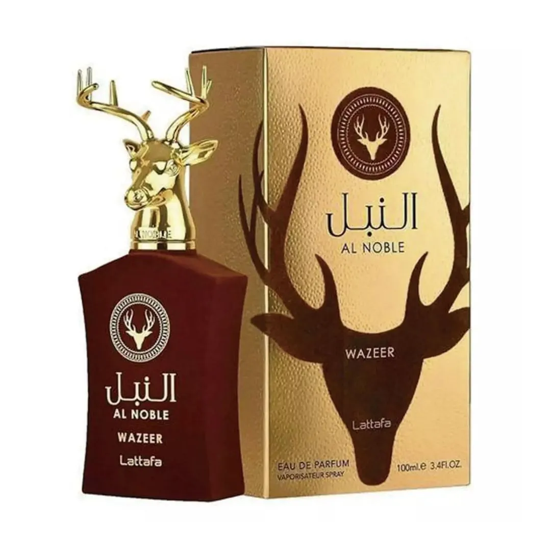 Al Noble Wazeer Lattafa Eau de Parfum 100ml - Imagem 2