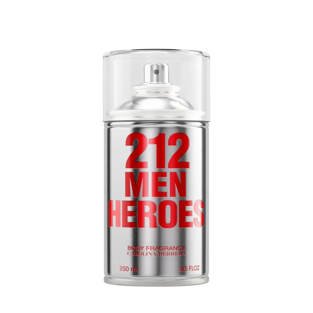 212 Men Heroes Carolina Herrera - Body Spray 250ml