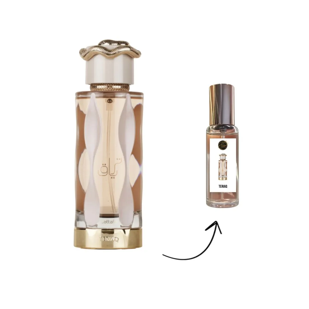 Decant Teriaq Lattafa Eau de Parfum