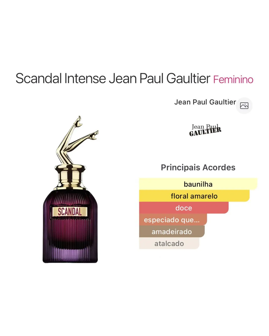 kit Scandal Intense Jean Paul Gaultier Feminino - Imagem 3
