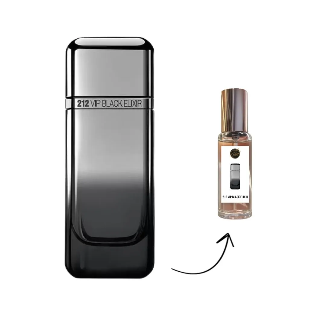 Decant 212 Vip Black Elixir Eau de Parfum